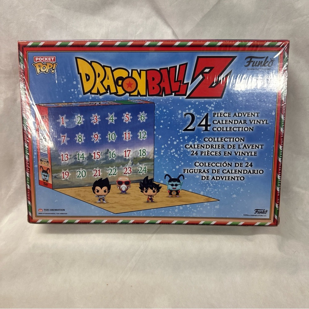 Funko Dragon Ball Z Advent Calendar with Blue and Red Design - Picture 3 of 6
